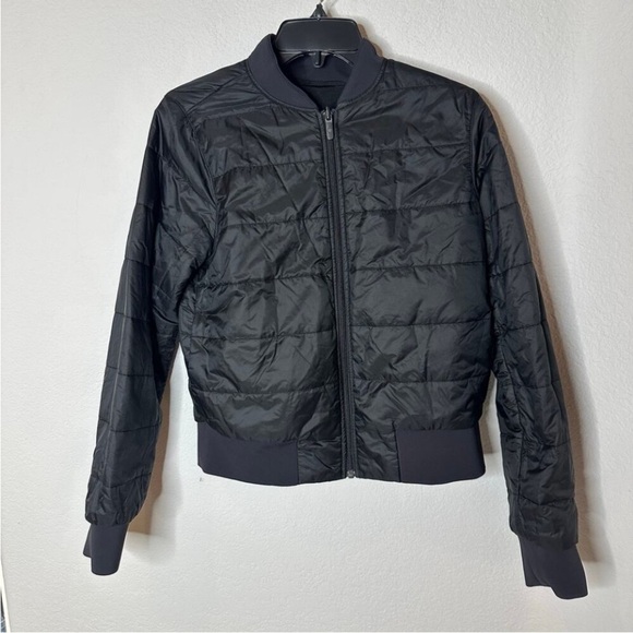 Lululemon Non-Stop Reversible Black Bomber Jacket - Picture 7 of 10